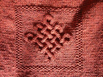 Celtic Knot pattern on sweater