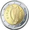 Irish Harp Symbol on Euro coin