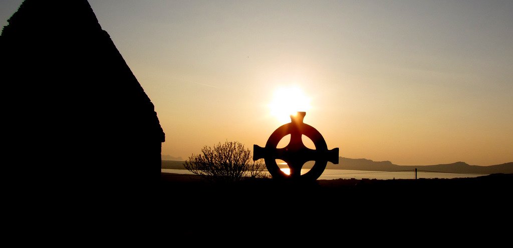 Celtic Cross evening photo Kerry