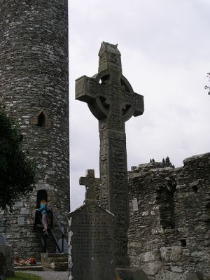 Celtic Irish High Cross at Monasterboice